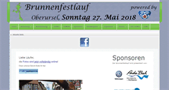 Desktop Screenshot of brunnenfestlauf.de